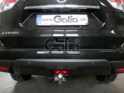 Фаркоп оцинкованный Galia N055C для Nissan X-Trail 2015-, Renault Koleos 2016-(паспорт и сертификат в комплекте)(без электрики)