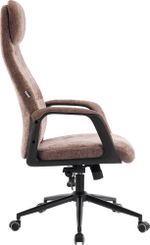 Кресло руководителя Everprof Otto Black Ткань Коричневый