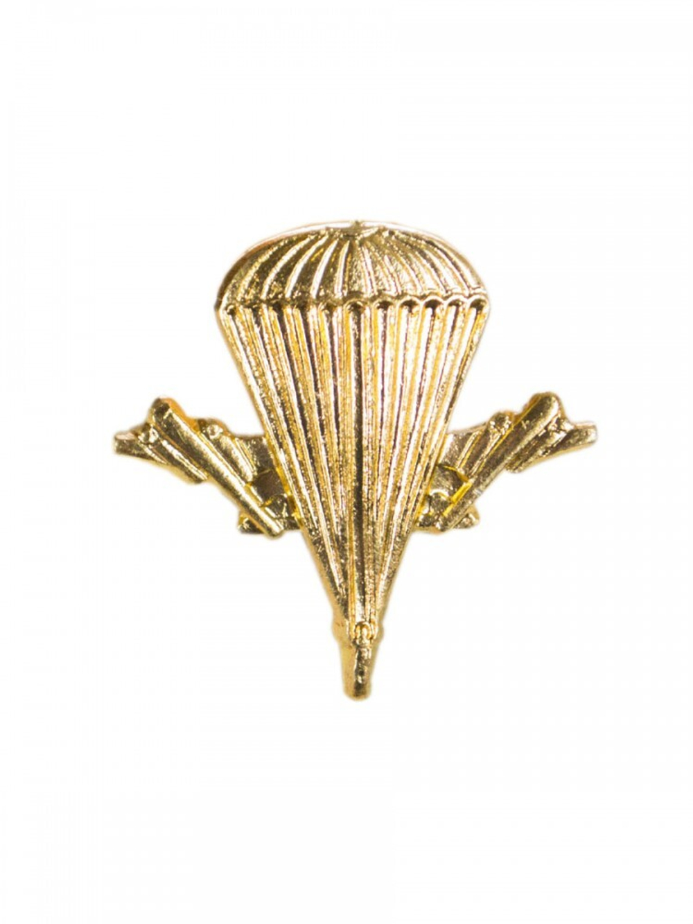 Эмблема петличная ВДВ золотая пластик на закрутке