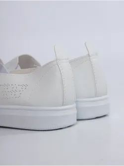 Мокасины летние с перфорацией