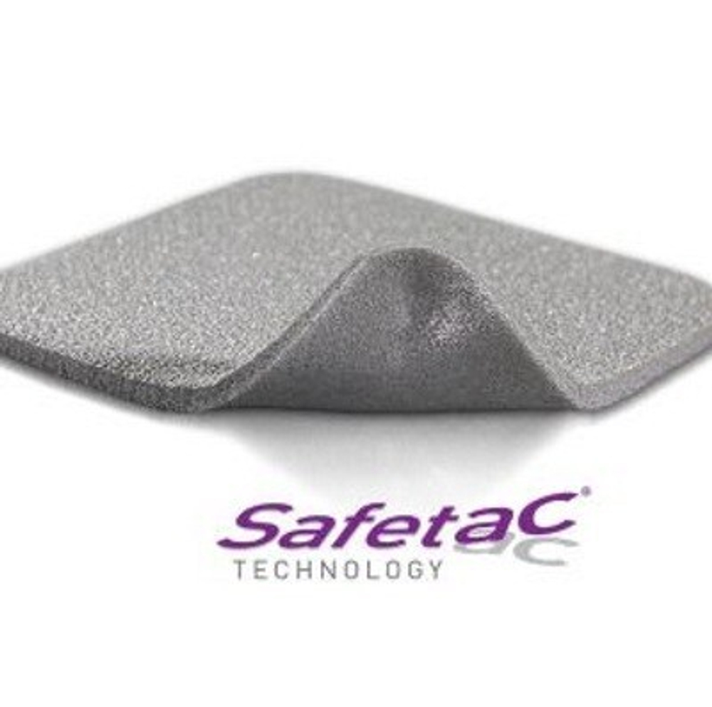 Mepilex Ag с серебром 10х10см, 1шт