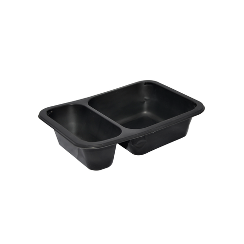 Лоток п/запайку 187*137*45 70/30 626мл черн 80шт 6/480