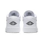 Кроссовки Air Jordan 1 Low GS White Black