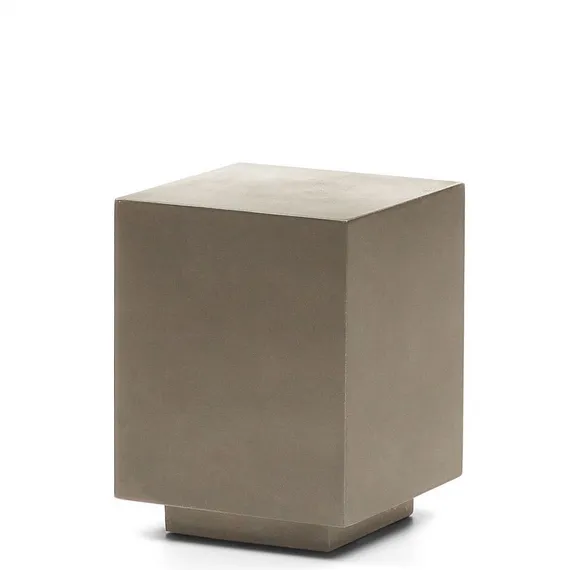 Журнальный столик из цемента Rustella, 35x35 см | La Forma | Испания