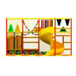 Детский игровой лабиринт «Вестерн» 28,8 м² (6*4,8*2,8 м)