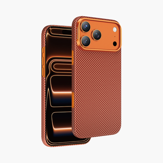 Чехол для iPhone 17 Pro KeepHone Kevlar Norra MagSafe Case Cosmic Orange