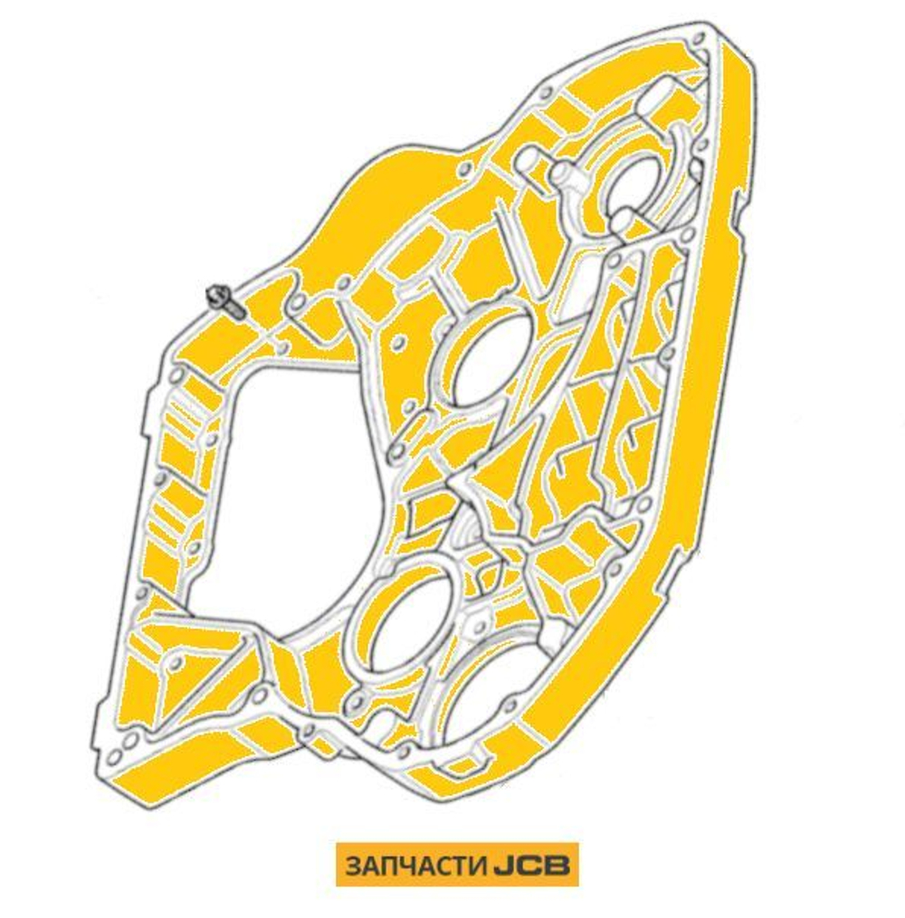 Корпус двигателя JCB 320/05141