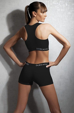 Удобный трикотажный спортивный бюстгальтер Doreanse Modal Basic (Размер: S) (Цвет: темно-серый)