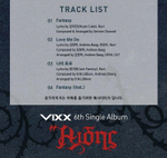 Альбом VIXX - HADES 6th Single Album
