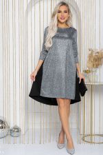 Платье Леди Элегант (серебро) П12208-10 LT Collection (Акция)