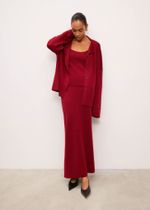 Кардиган MOLLY, бордовый