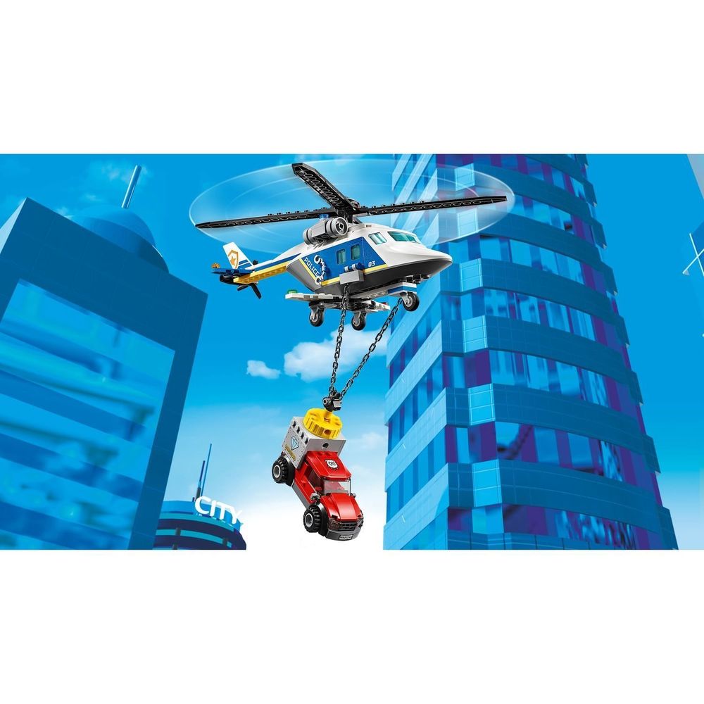 Конструктор LEGO City Police 60243 Погоня на полицейском вертолёте