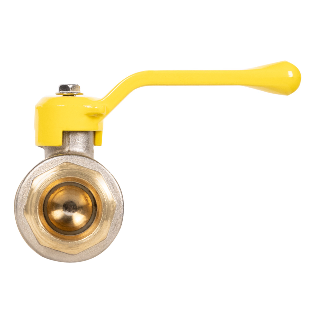 Кран шаровой латунный LD Pride 47.20.В-Н.Р GAS Ду20 Ру40 вн-нр (рычаг)