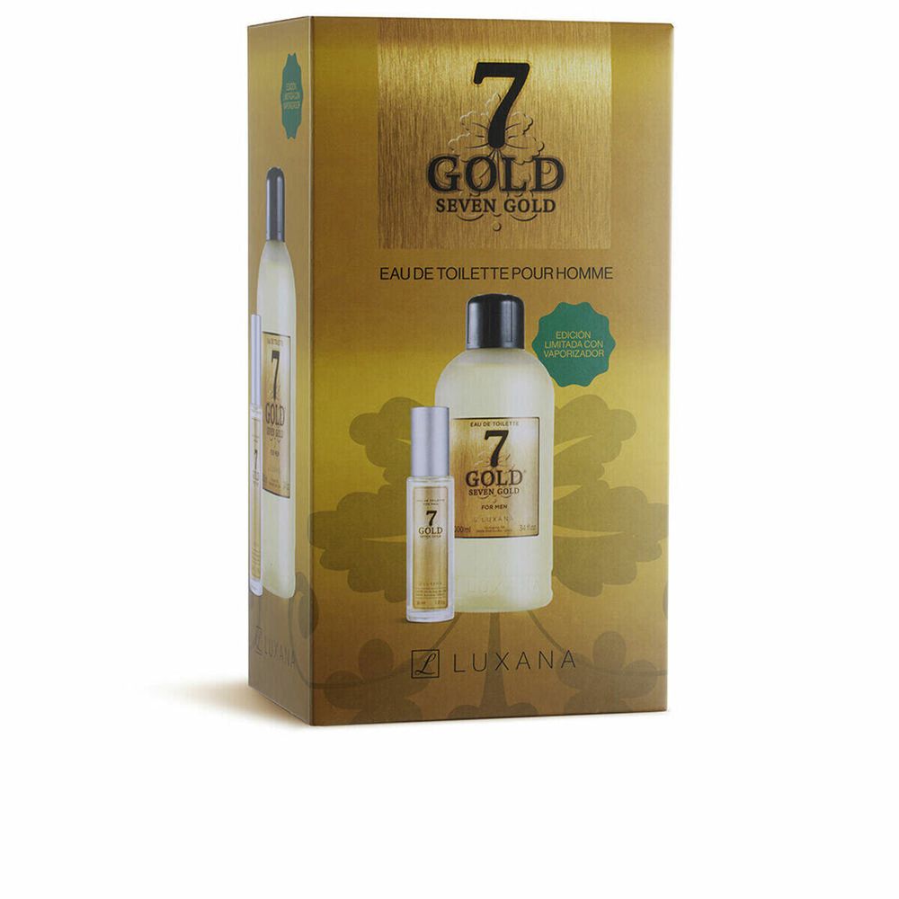 Мужской парфюмерный набор Luxana Seven Gold 2 предмета