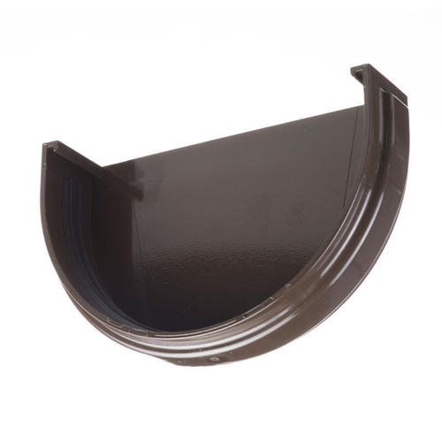 Заглушка желоба универсальная ПВХ  Grand L шоколад