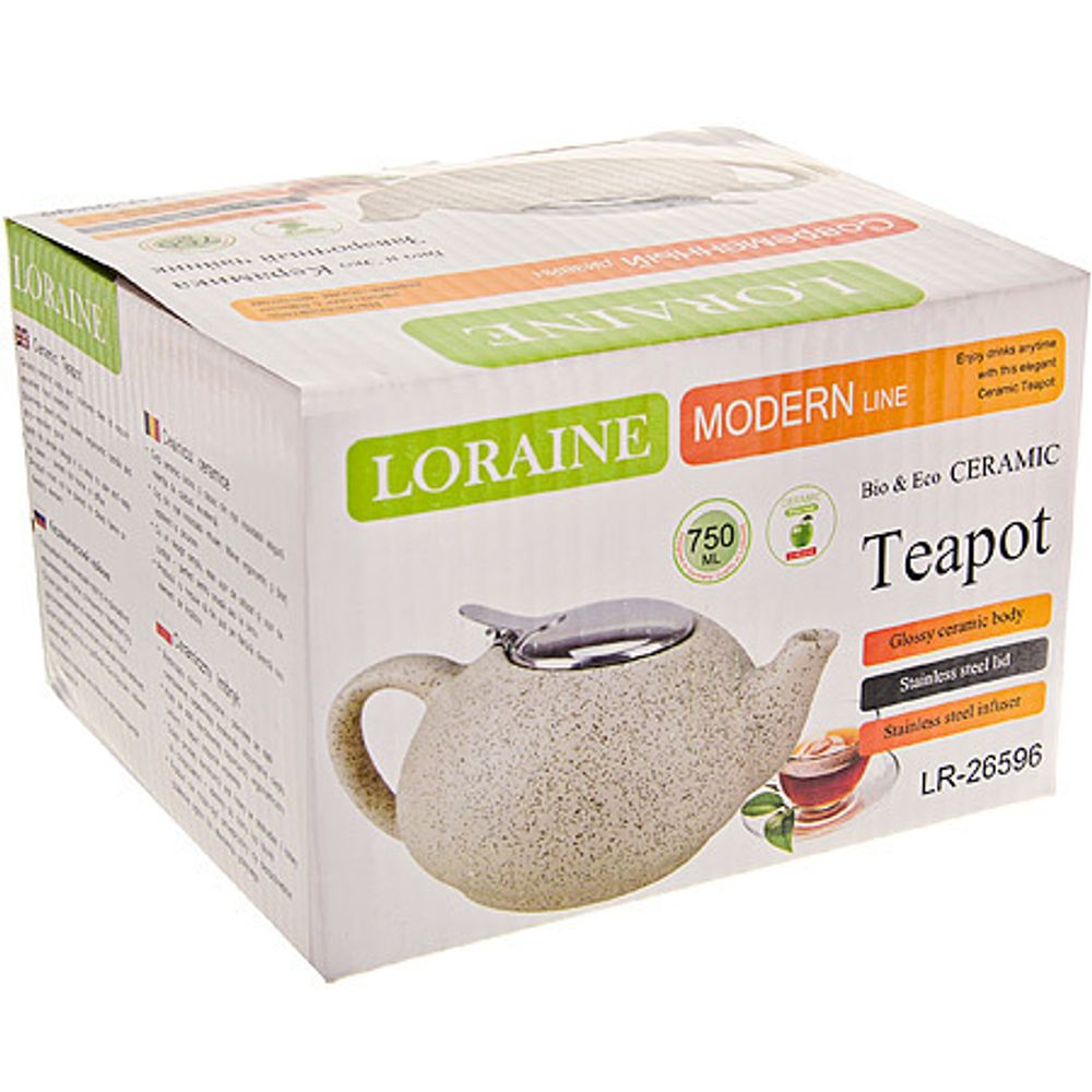 Заварочный чайник Loraine 26596 750 мл