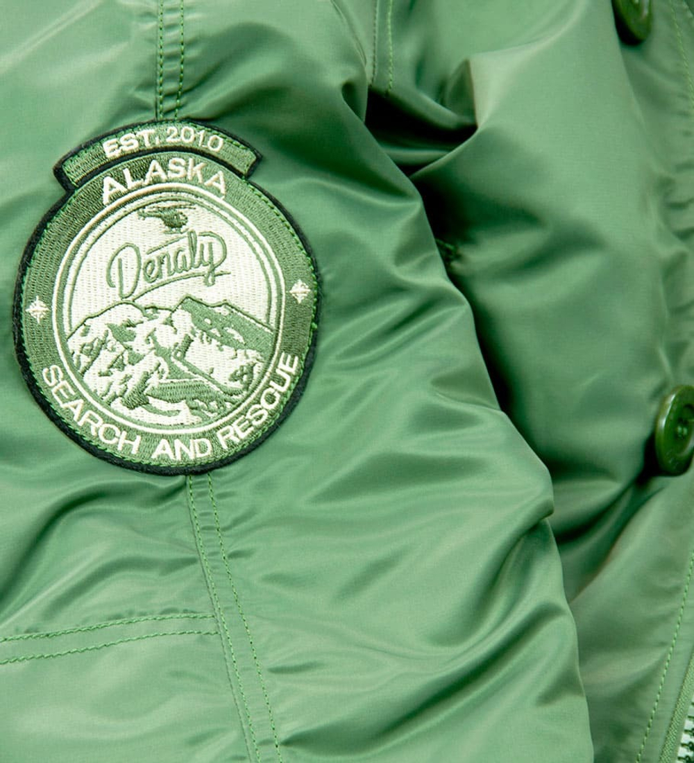 Куртка Аляска Женская - Denali Husky Wmn (зеленая - green/green)
