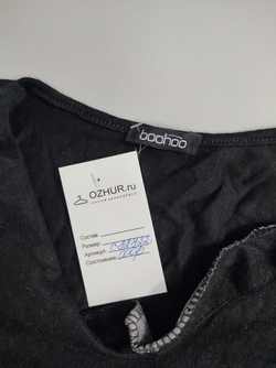 Джемпер-туника Boohoo лаконичный  42 размер