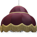 большой двойной купол Д80 см винный