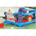 Коммерческий надувной батут "Мороженое" 6*6*3.5 м