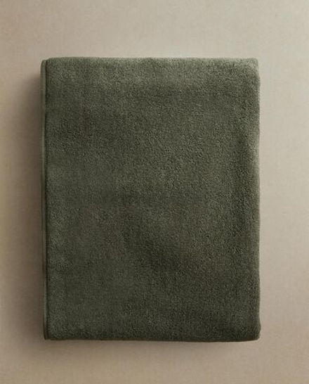 Zara Home - Двойное стежковое банное полотенце, серый, 30х50 см