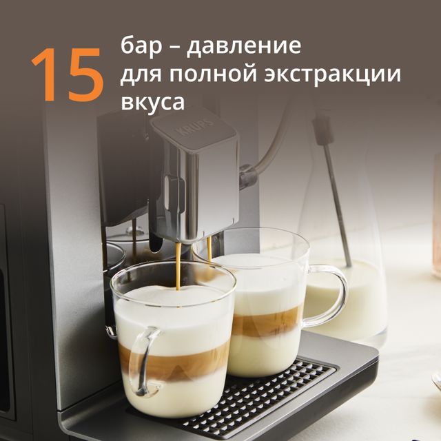 Автоматическая кофемашина KRUPS Evidence Hot & Cold EA898GF0