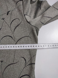 Блузка элегантная с принтом 48 размер