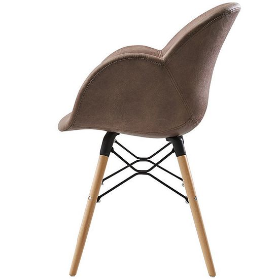 Стул Soren коричневая экокожа