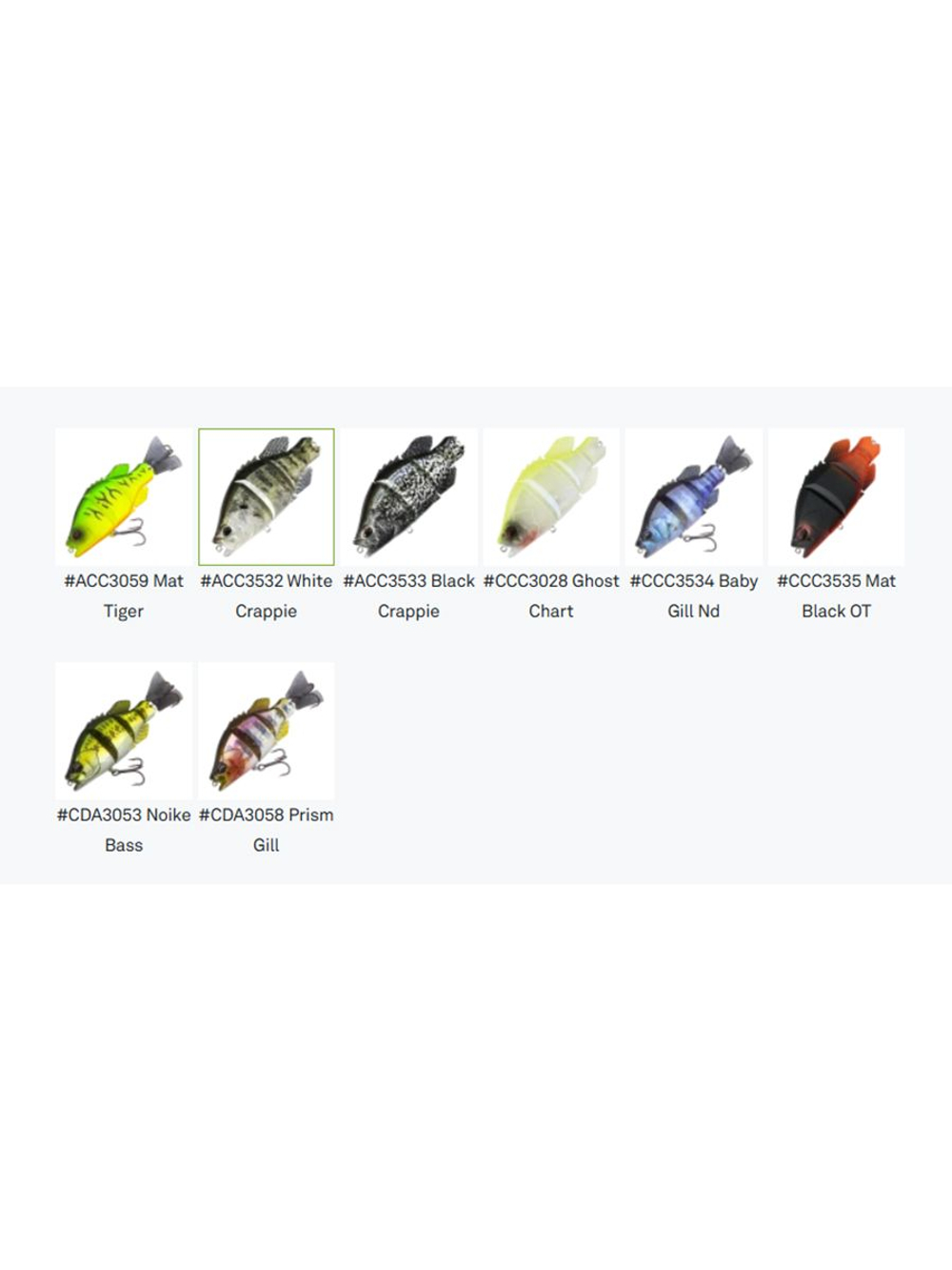 Воблер для рыбалки DUO Realis Snappy Crappie, CDA3053 Noike Bass, 95 мм, 30 г, медленно тонущий, свимбейт