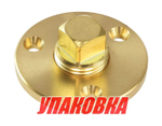 Шпигат латунный с резьбовой пробкой 18 мм, Marine Rocket (упаковка из 30 шт.)