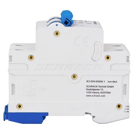 Автоматический выключатель Schrack Technik 2P C 63A 6kA Amparo AM617263--