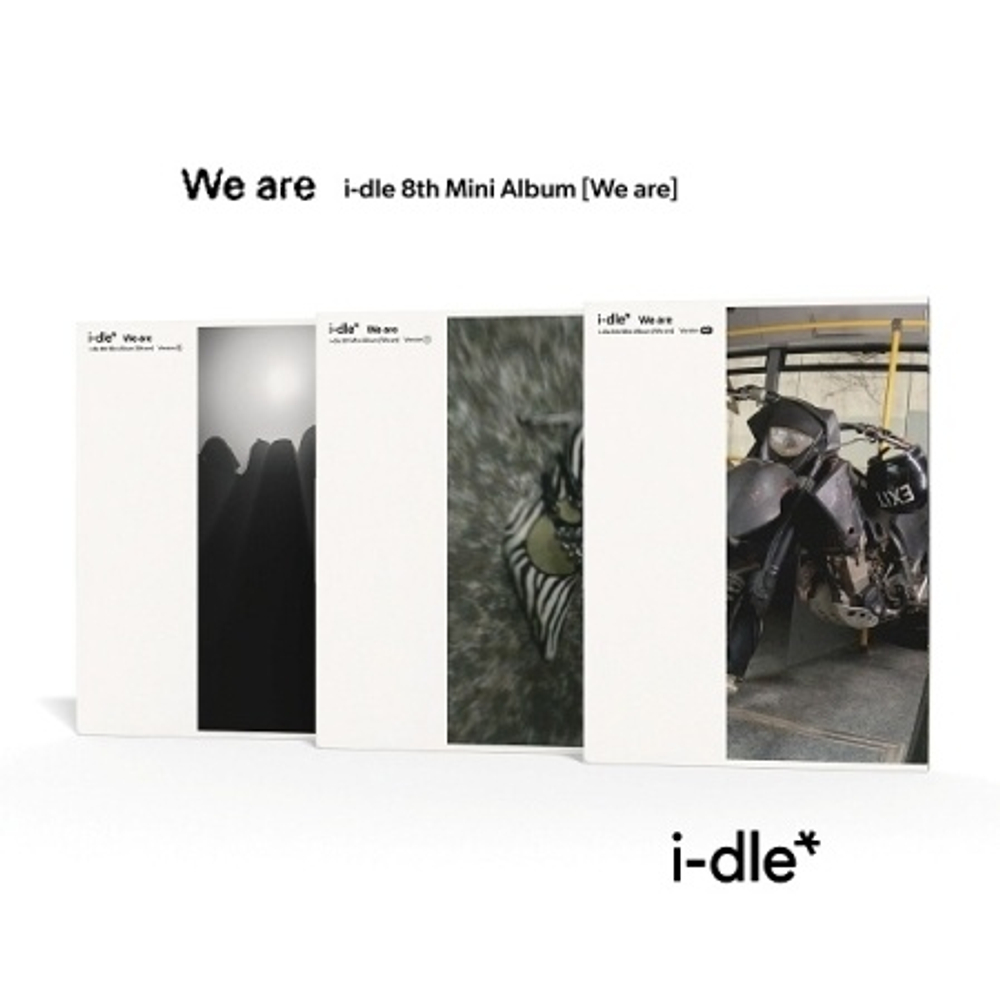 Альбом i-dle - WE ARE 8th Mini Album 3 Version SET