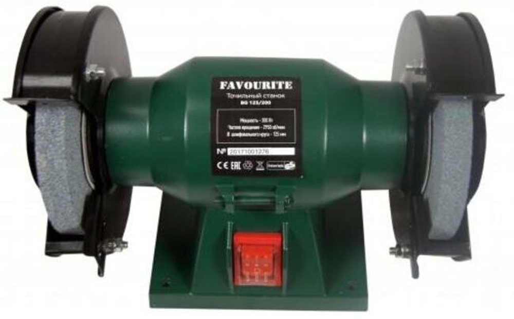Точильный станок Favourite BG 150/280 (280Вт, ф150мм, 2950об/мин) арт. BG 150/280