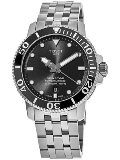 Швейцарские механические наручные часы Tissot T-Sport Seastar T120.407.11.051.00