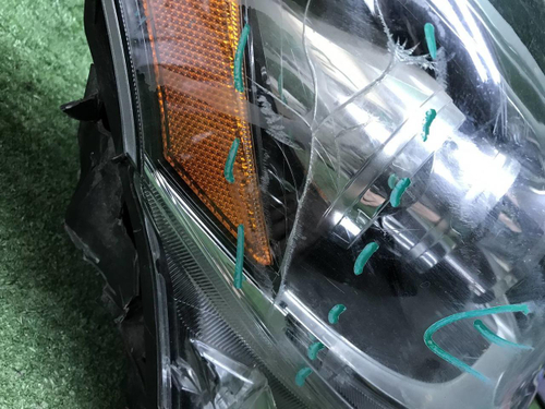 Битая Фара правая Lexus GX 2 (2013-2019) LED