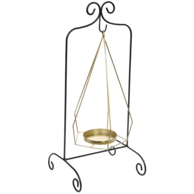 Подсвечник «ЛОФТ - Бриллиант» 16*14*34,5 см