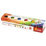 Краски акриловые ПЕРЛАМУТРОВЫЕ для рисования и хобби ОСТРОВ СОКРОВИЩ 6 цветов по 25 мл, 191690