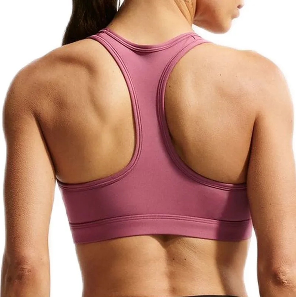 Теннисный бюстгальтер Nike Swoosh Medium Support Padded Sports - pink smoke/white