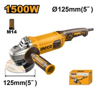 Угловая шлифовальная машина 125мм 1500Вт NGCO AG150028 INDUSTRIAL