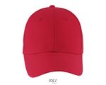 КЕПКА BLAZE С 6 КЛИНЬЯМИ Красный