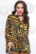 Рубашка "Лила" (горчица) Б5561 LT Collection