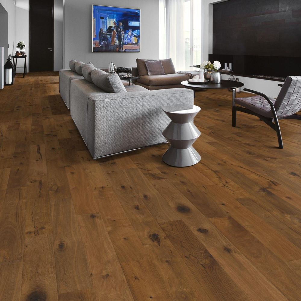 Паркетная доска Kahrs Дуб Кратер CRATER