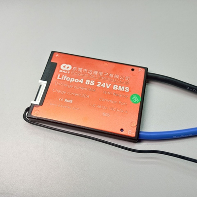 Плата LiFePo4 BMS daly 8s24v 40A с термодатчиком