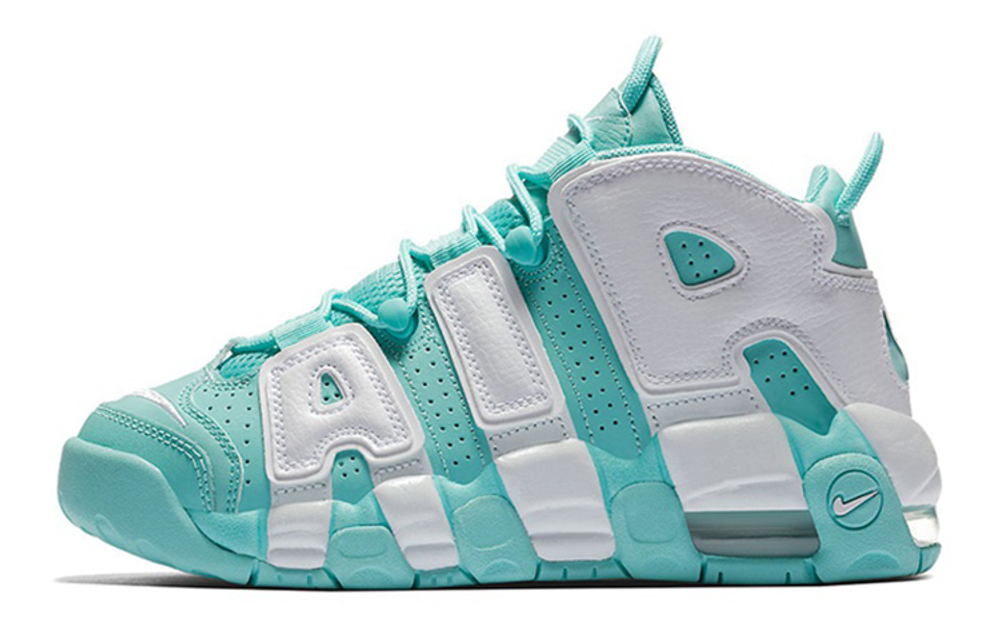Nike Air More Uptempo Island Green GS Hyper Sneakers