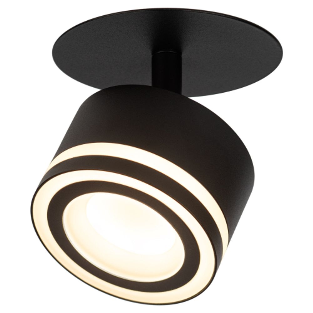 Встраиваемый светильник под лампу GX53 ЭРА DK114 BK черный | Встраиваемые светильники Для ламп GX53