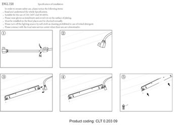 Драйвер для магнитного шинопровода 200W 48V CLT 0.203 09 BL чёрный Space Crystal Lux