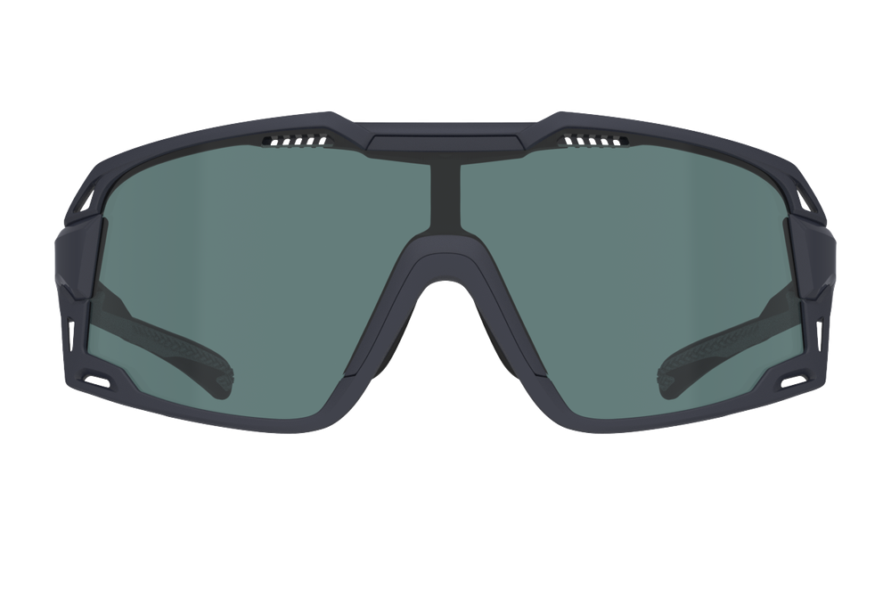 Спортивные очки 720armour Flash / Matte Black / Glossy Black Temple / Polarized Smoke Lens