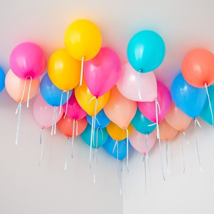 Шары под потолок в стиле "Лило и Стич в тропиках"