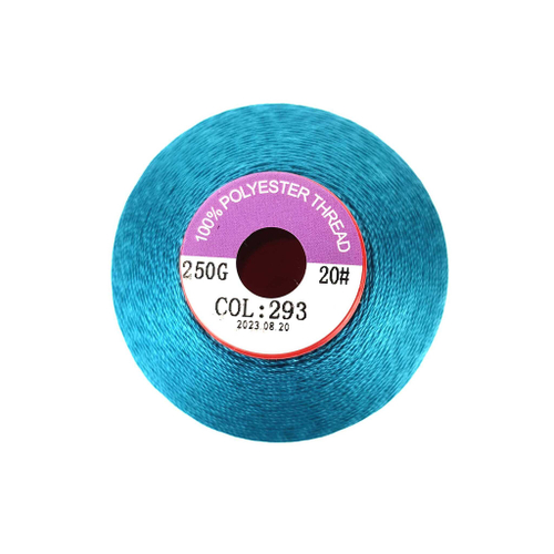 293 Нитки 20 Sinton Синтон 250G 1600м бирюза