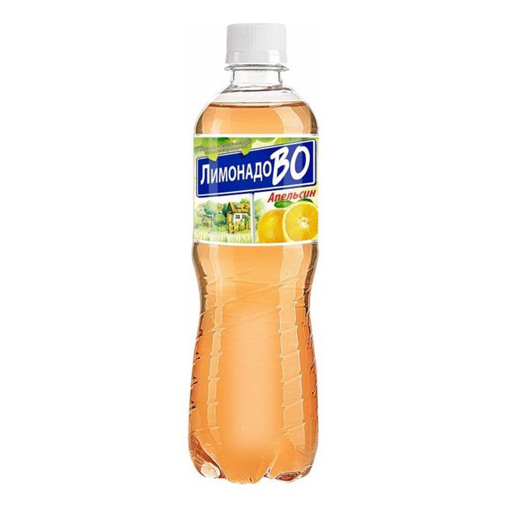 Напиток газированный ЛимонадоВо, апельсин, 0,5 л